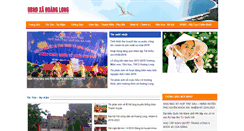 Desktop Screenshot of hoanglong.gov.vn